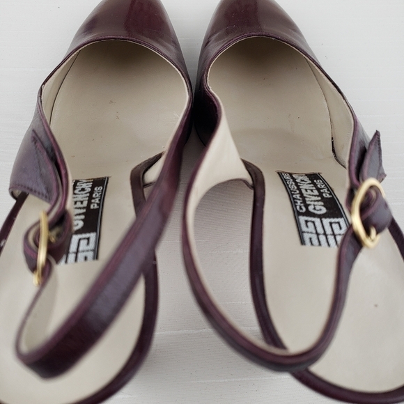 GIVENCHY Chaussures Slingback Heels Brown EUC VTG - Picture 7 of 16